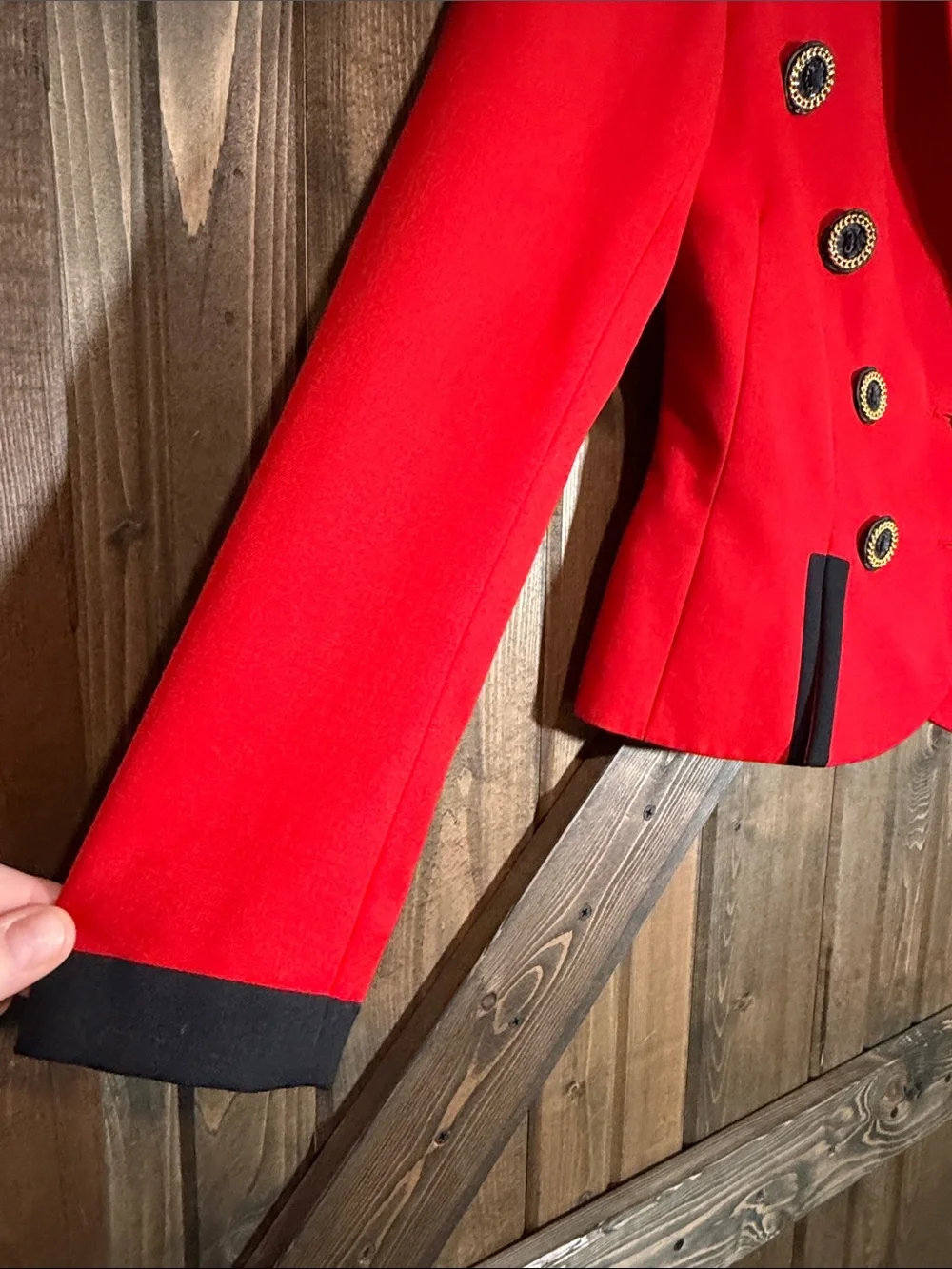 VINTAGE Double-Breasted  Blazer  💯 Wool! BY Lolita Lempicka! Absolutely Stunning - Picture 5 of 8